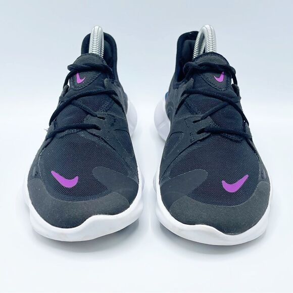 Nike Free RN 5.0 Black Vivid Purple running shoes - Picture 2 of 9